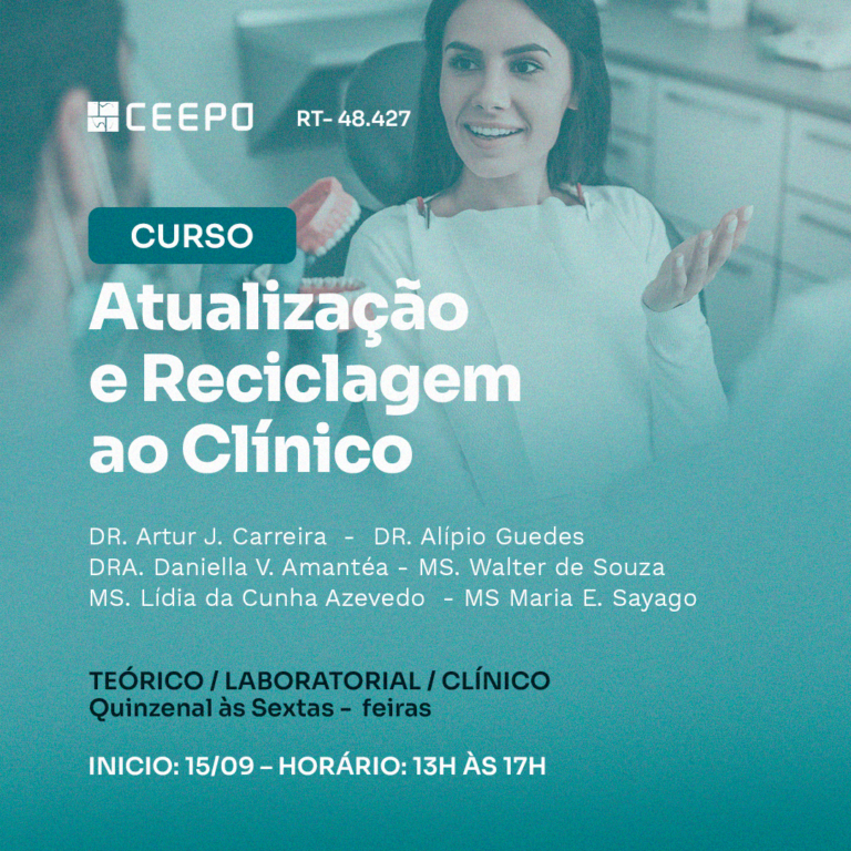 Curso De Atualiza O E Reciclagem Ao Cl Nico Ceepo Centro Extens O